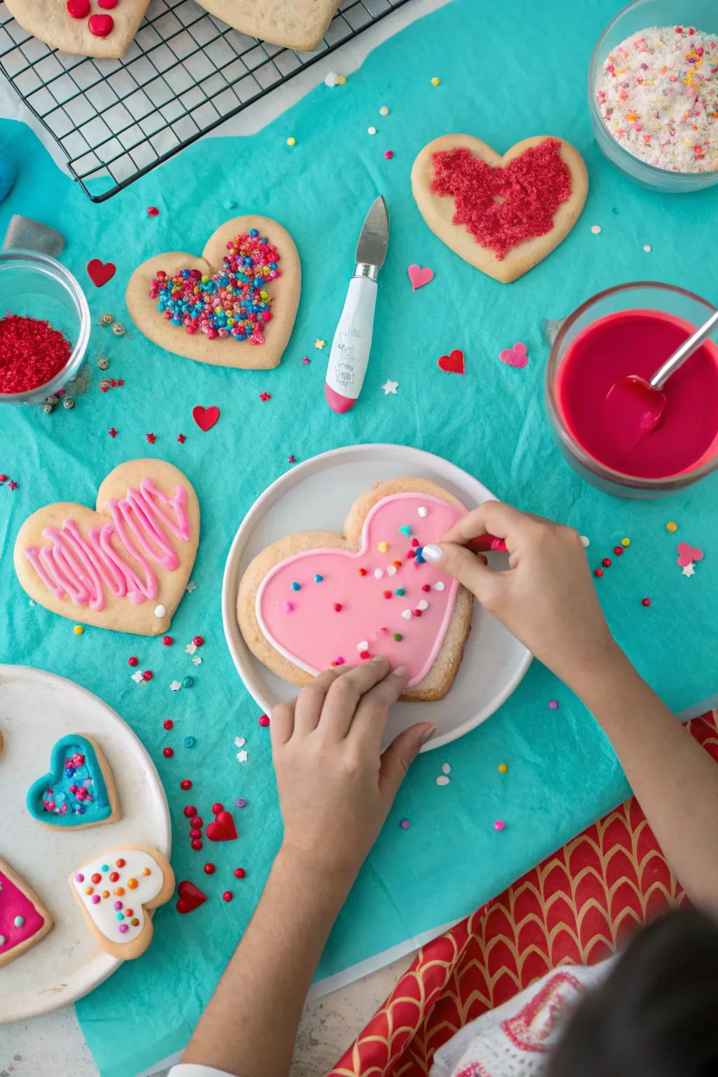 Unleash your creativity with a cookie decorating session that's fun for everyone.