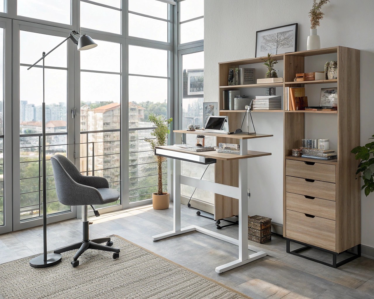 Adaptive furniture is designed to adjust and evolve, offering multiple functionalities to meet various needs.