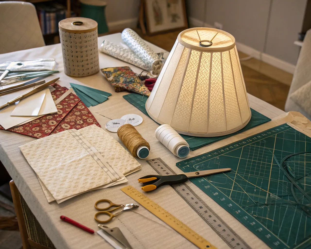 Creating Custom Lampshades to Transform Standard Lamps: An Interior Designer’s Guide