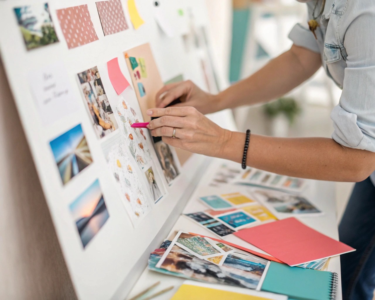 Design vision boards serve as a creative anchor, balancing aesthetics with practicality.