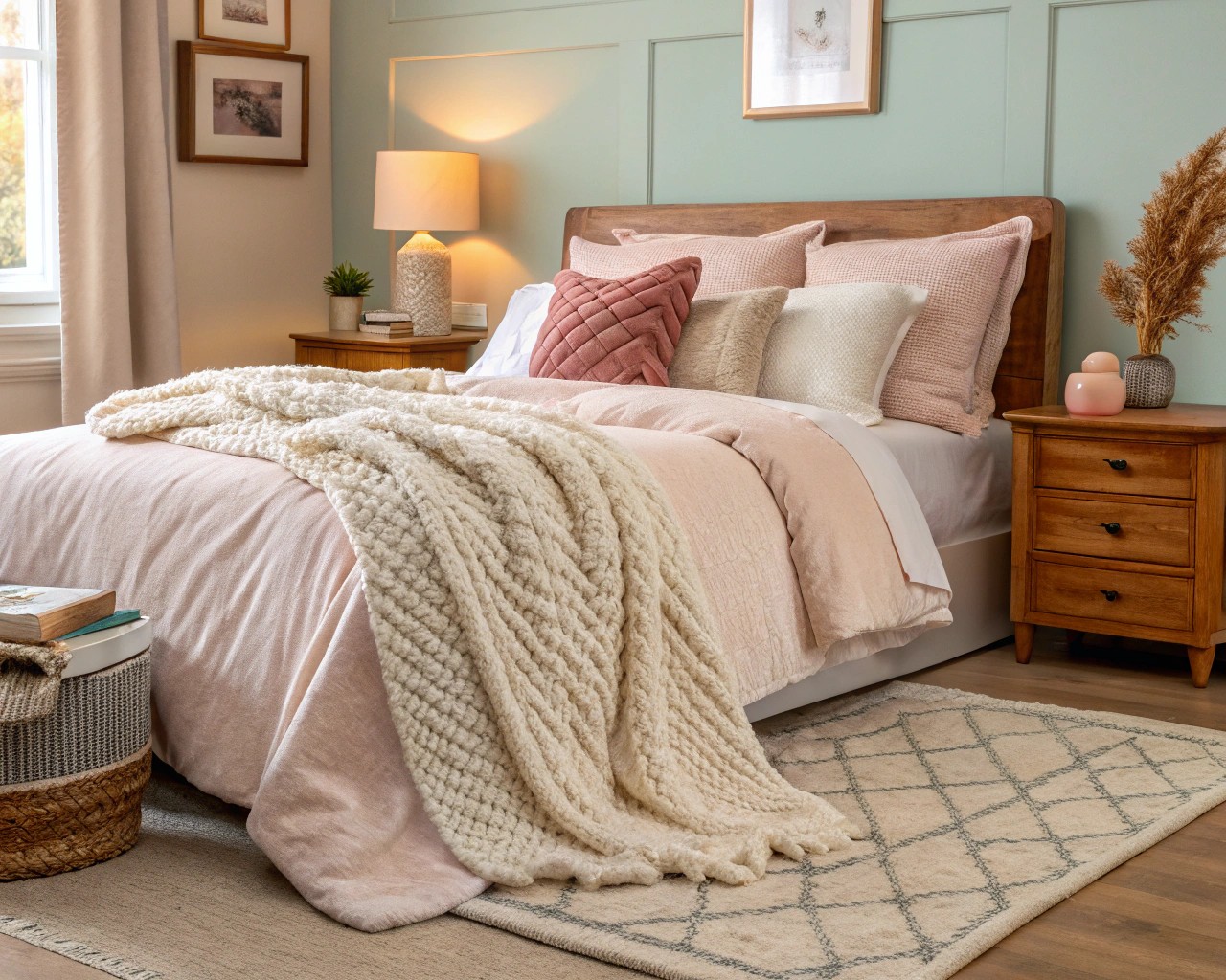 Incorporate natural textures for an engaging and soothing environment.