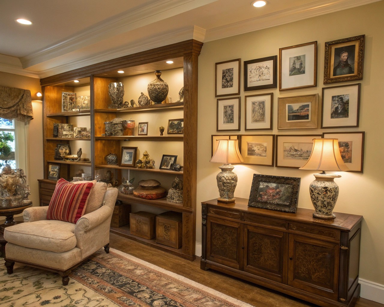 Personalized objects imbue spaces with warmth and unique character, bringing a sense of life to rooms.