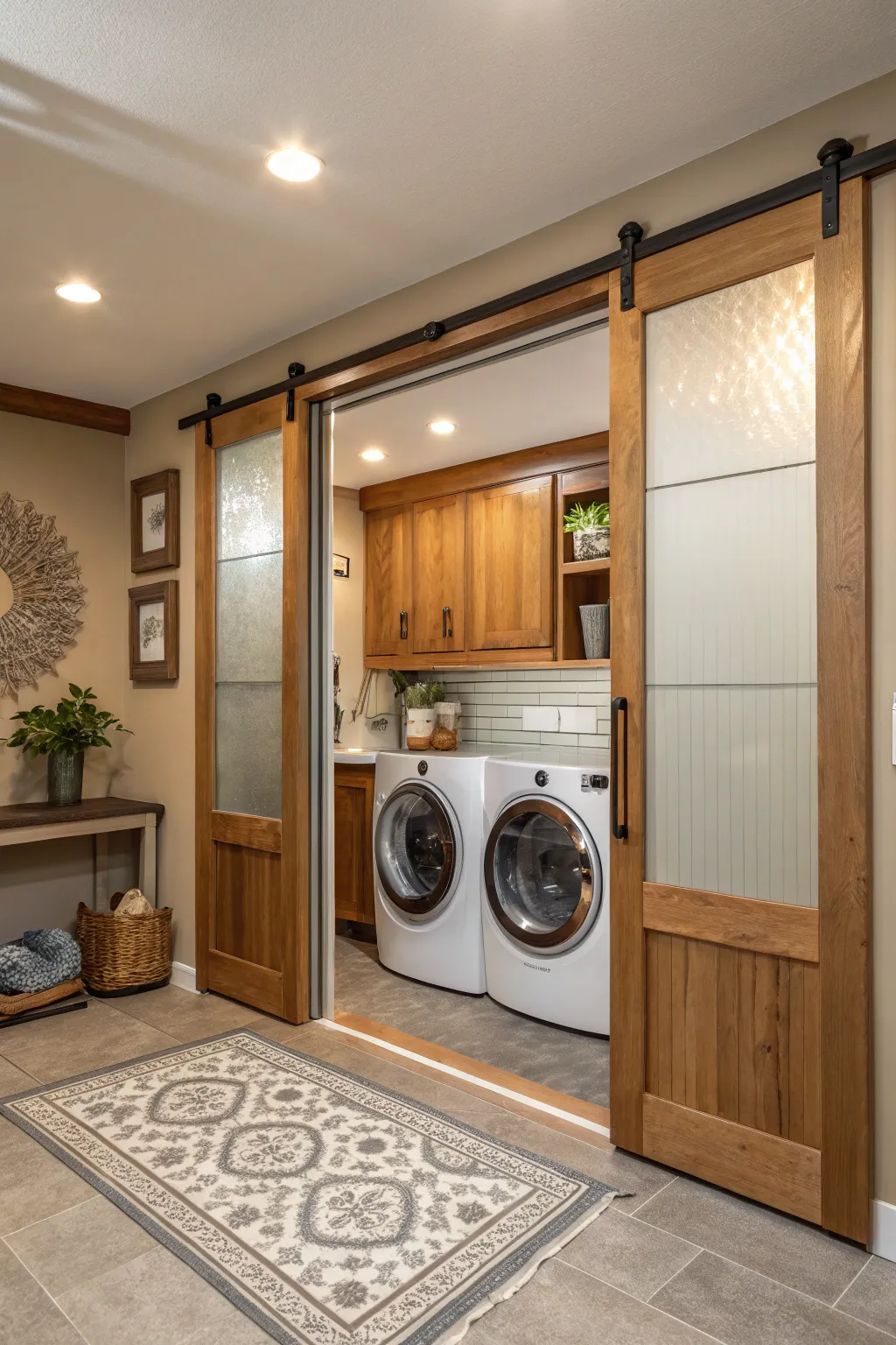 18+ Inspiring Garage Laundry Room Ideas