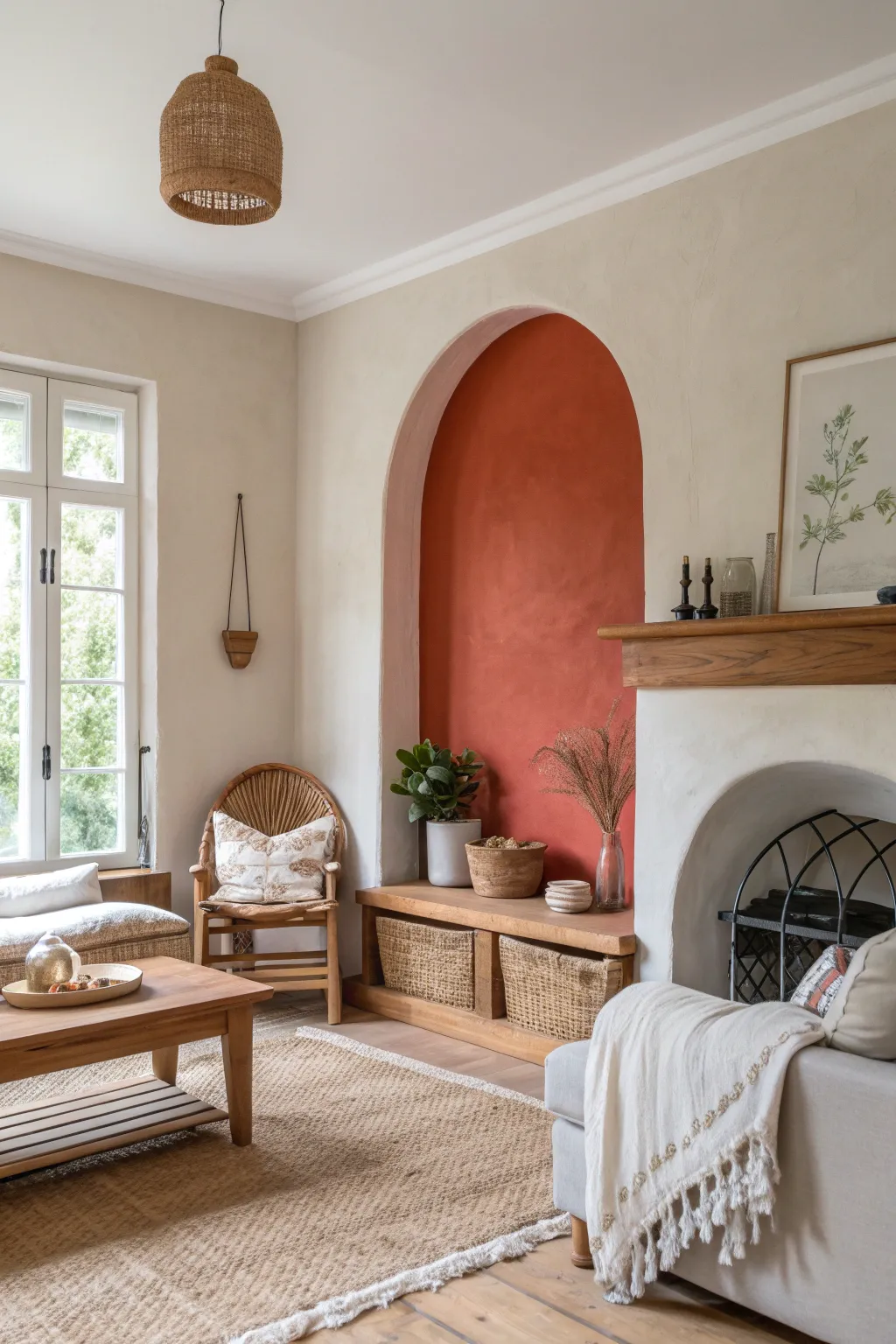 20+ Stunning Painted Arch Accent Wall Ideas