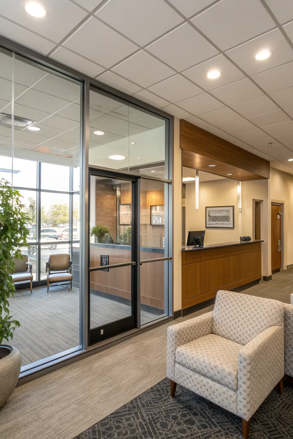 20+ Stylish Office Reception Window Ideas