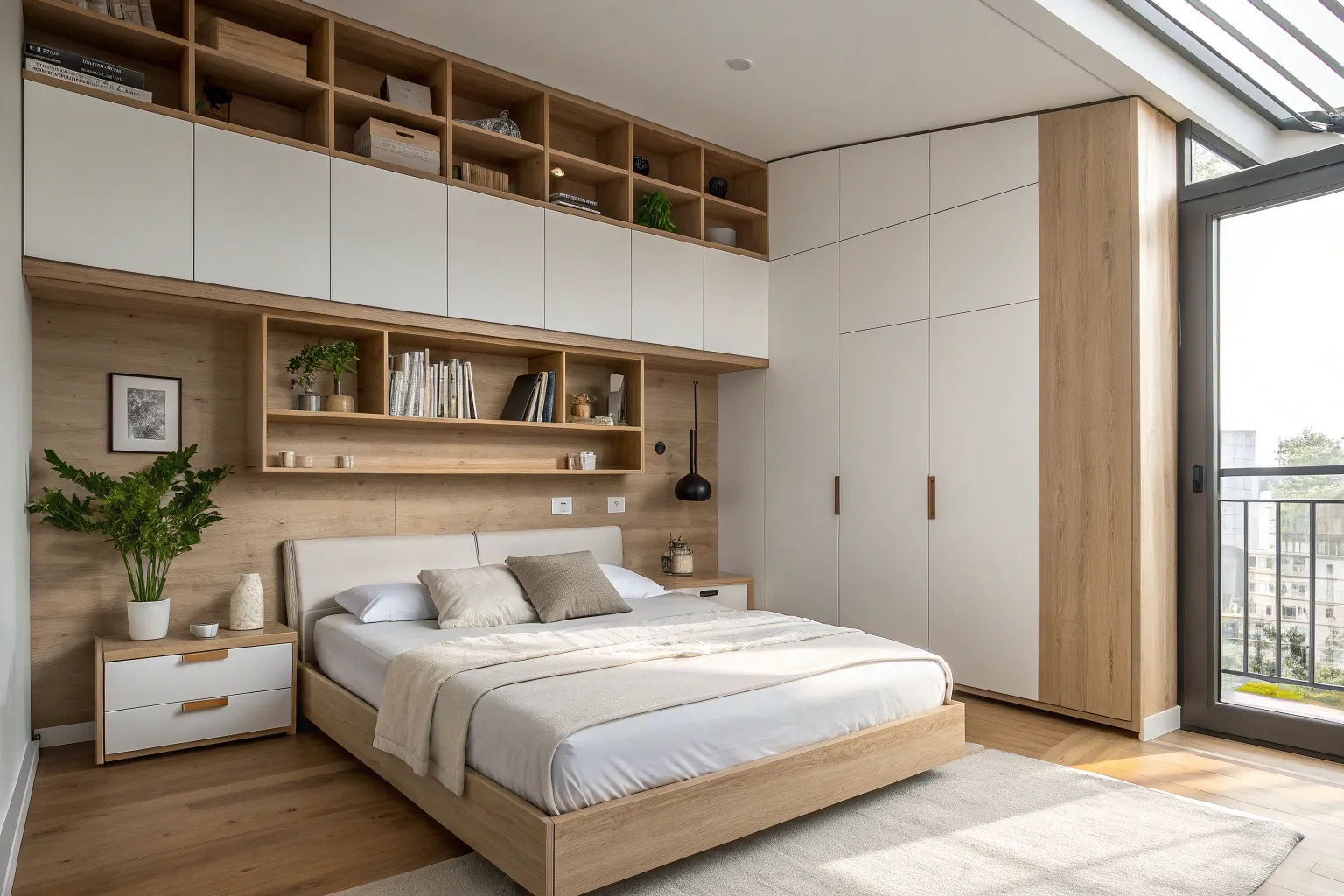 15+ Smart Over Bed Storage Ideas to Maximize Space
